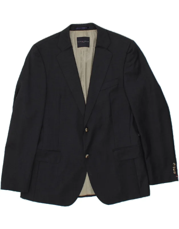 Men's Coats for Casual WearTOMMY HILFIGER Mens Tailored 2 Button Blazer Jacket UK 42 XL Navy Blue Men's Coats for Casual WearTOMMY HILFIGER Mens Tailored 2 Button Blazer Jacket UK 42 XL Navy Blue
