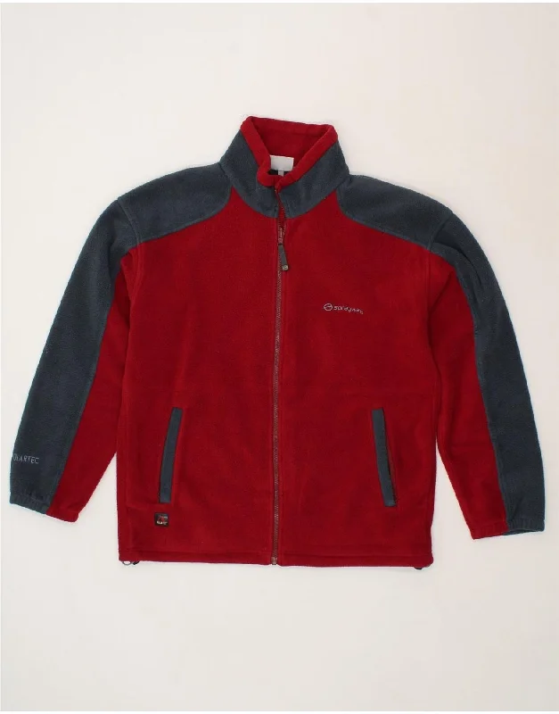 Men's Coats for Tall MenVINTAGE Mens Fleece Jacket UK 38 Medium Red Colourblock Polyester Men's Coats for Tall MenVINTAGE Mens Fleece Jacket UK 38 Medium Red Colourblock Polyester