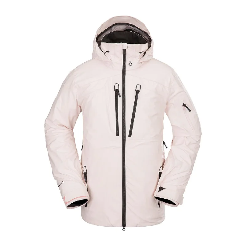 Men's Coats for SnowboardingVolcom 2023 Guch Stretch Gore-Tex Jacket - Party Pink