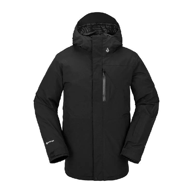 Men's Coats with Breathable FabricVolcom 2023 L-Gore-Tex Jacket - Black