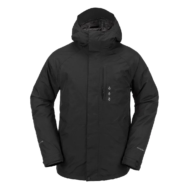 Designer Men's OvercoatsVolcom 2024 Dua Gore-Tex Jacket - Black