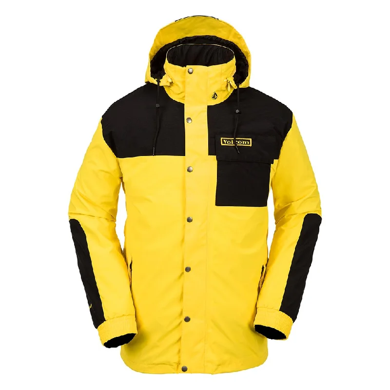 Modern Men's Field JacketsVolcom 2024 Longo Gore-Tex Jacket - Bright Yellow