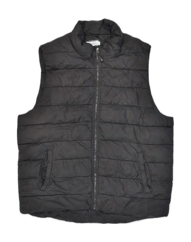 Men's Coats for SnowshoeingCHAMPION Mens Padded Gilet UK 42 XL Black Polyester