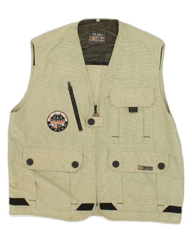 Functional Men's Ski JacketsCOLMAR Mens Utility Gilet IT 54 2XL Beige Polyester