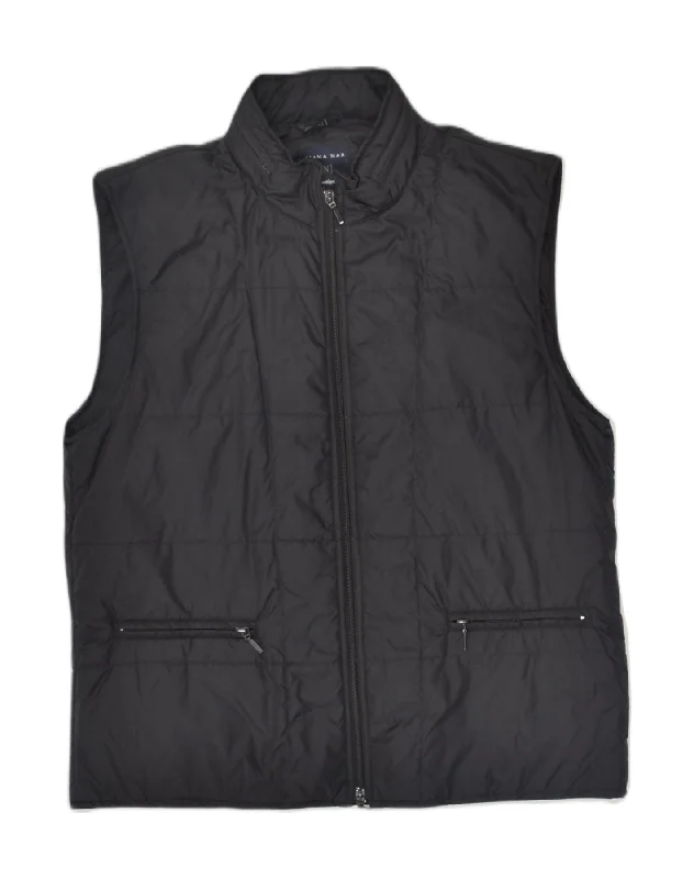 Versatile Men's Pea CoatsCONBIPEL Mens Padded Gilet IT 52 XL Black Nylon