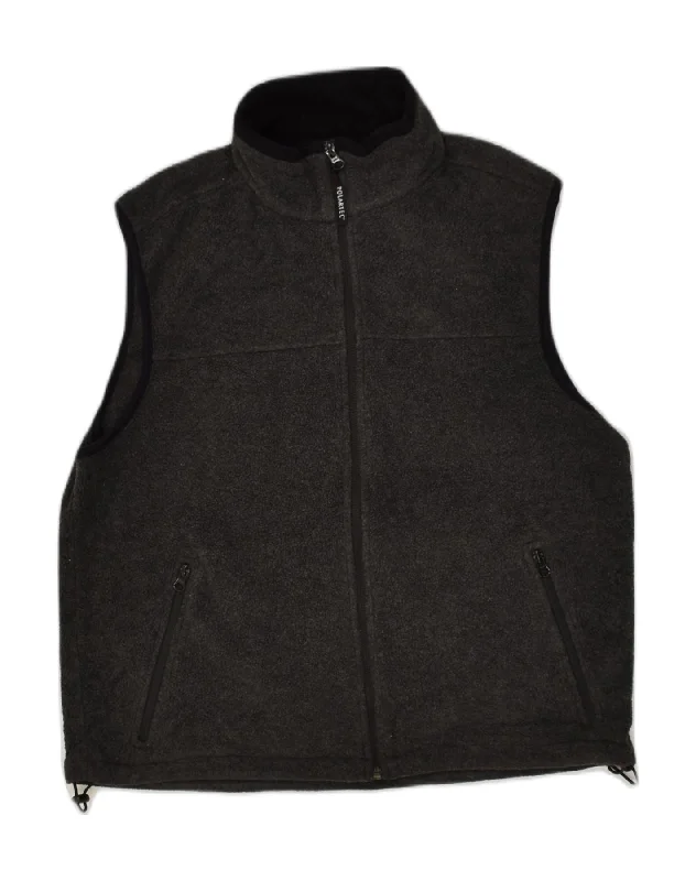 Men's Coats for Winter CampingEDDIE BAUER Mens Fleece Gilet UK 38 Medium Grey Polyester Men's Coats for Winter CampingEDDIE BAUER Mens Fleece Gilet UK 38 Medium Grey Polyester