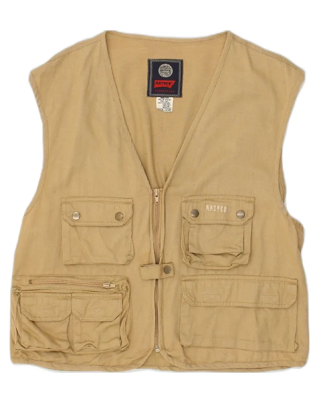 Men's Coats Made in the USAMASTER Mens Utility Gilet UK 42 XL Grey Cotton